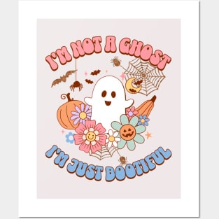 Cute halloween ghost - I'm just bootiful Posters and Art